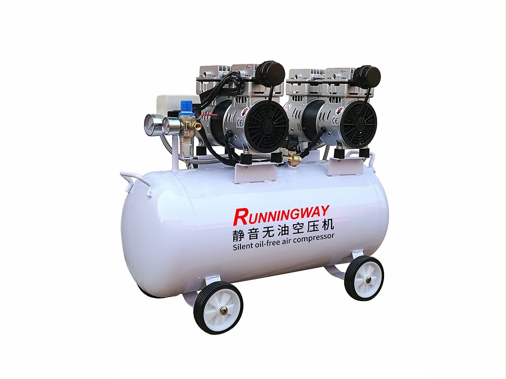 實驗室靜音無油活塞式空壓機